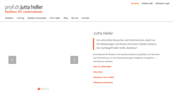 Desktop Screenshot of juttaheller.de