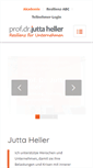 Mobile Screenshot of juttaheller.de